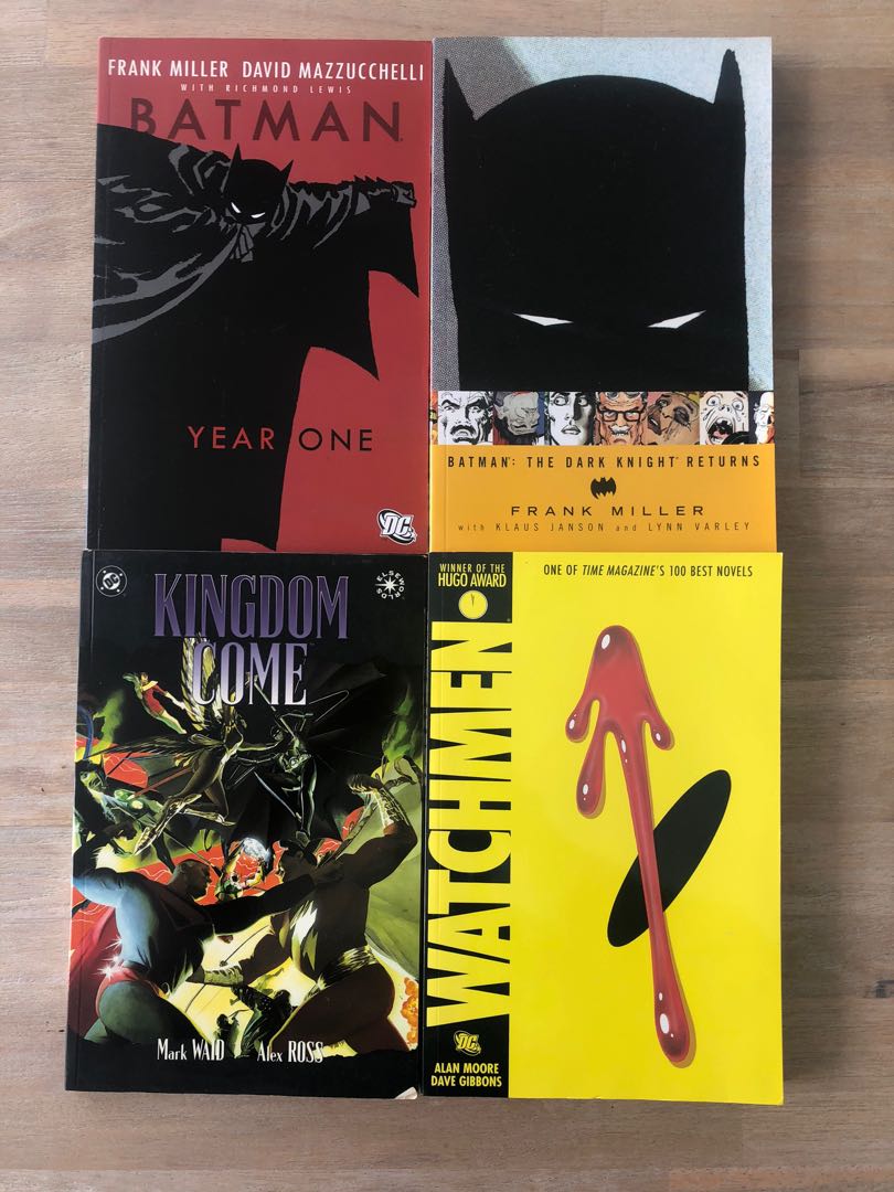 Batman And Watchmen Comic Books Hobbies Toys Books Magazines Comics Manga On Carousell Batman And Watchmen Comic Books Hobbies Toys Books Magazines Comics Manga On Carousell