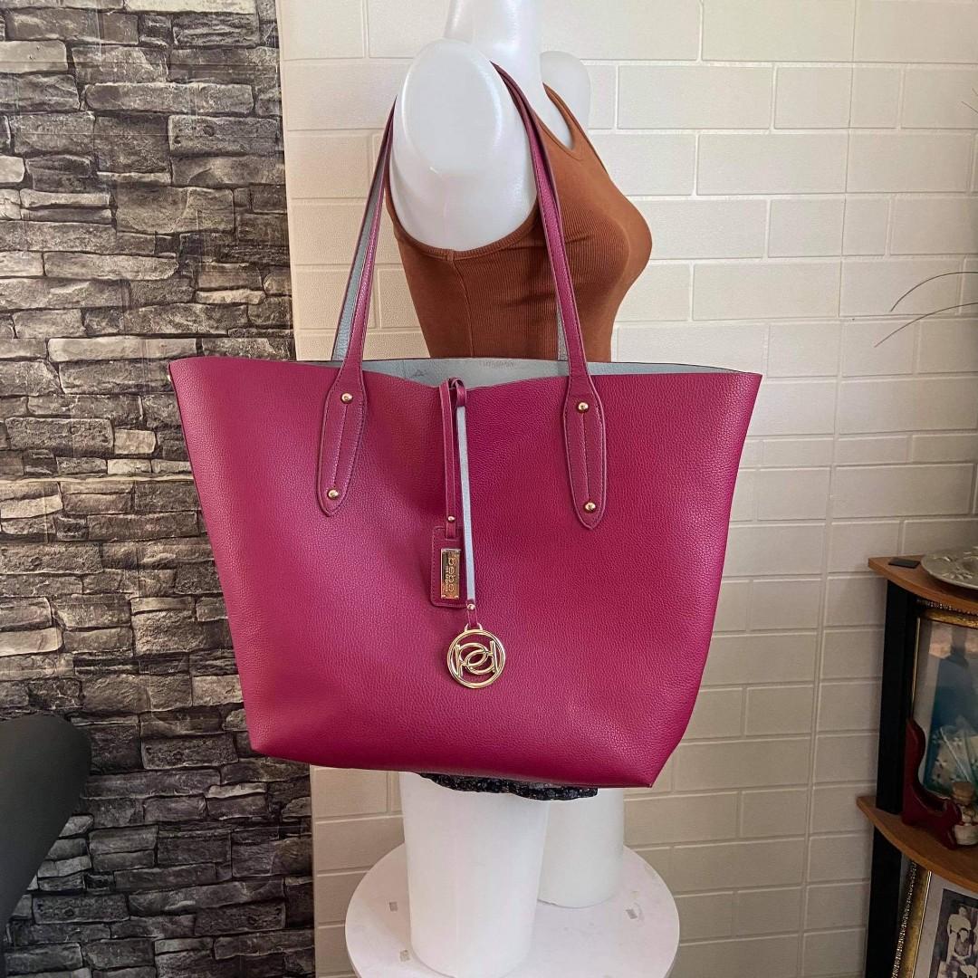 Bebe los angeles pink purse cheap