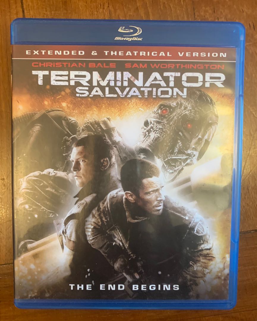 Blu Ray Terminator Salvation, 興趣及遊戲, 音樂、樂器 & 配件, 音樂與媒體 CD 及 DVD Carousell