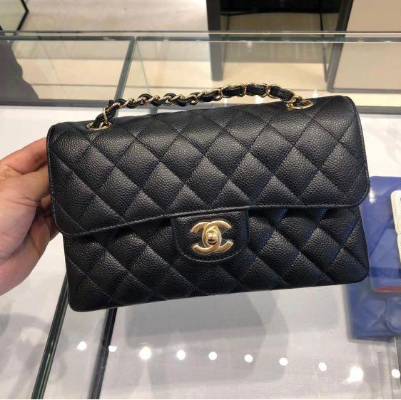 Brand New Chanel Double Flap Small Caviar GHW. Chanel Small Double Flap  Caviar., Luxury, Bags & Wallets on Carousell