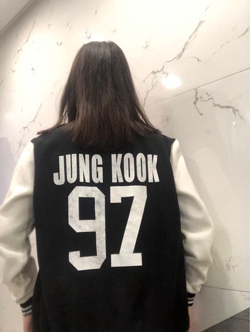 131212  Jungkook, Varsity jacket, Jeon jungkook