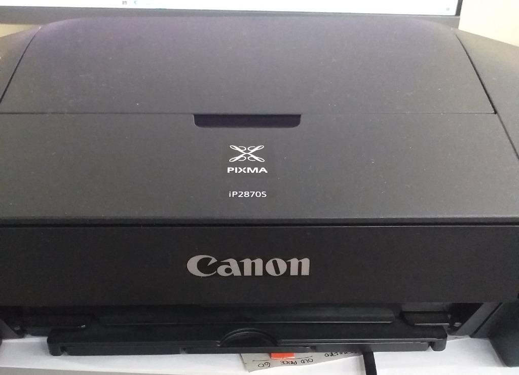 canon pixma ip2870s computers tech