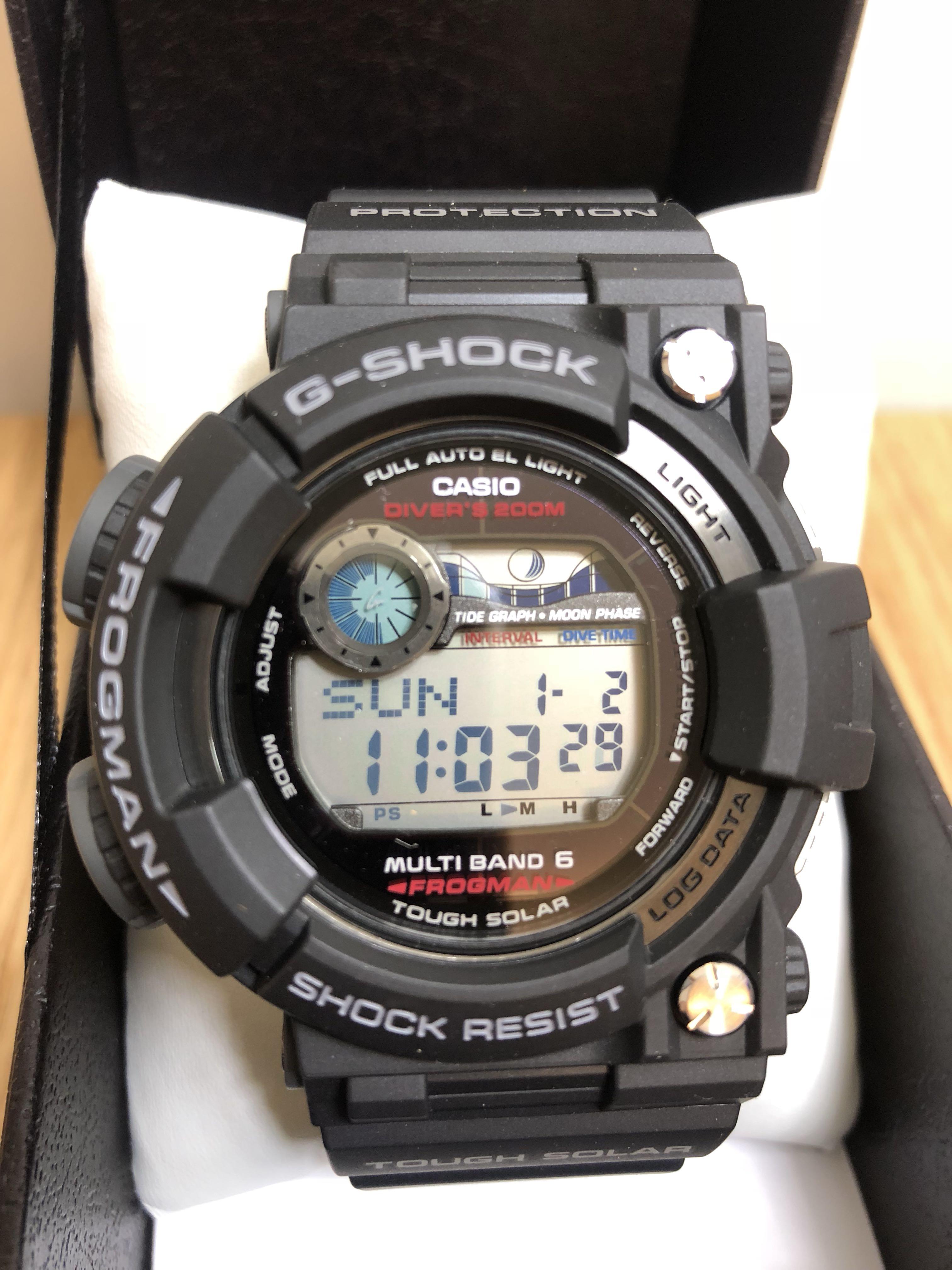 Casio G-Shock Frogman GWF-1000 Multi Band 6 Tough Solar 日本版