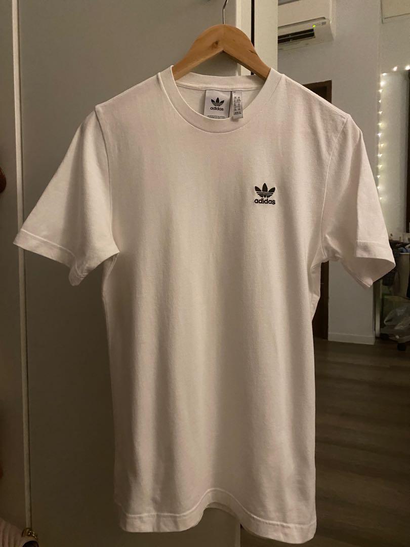 silver adidas shirt