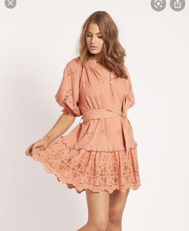 Cleobella nevah sunset mini dress 