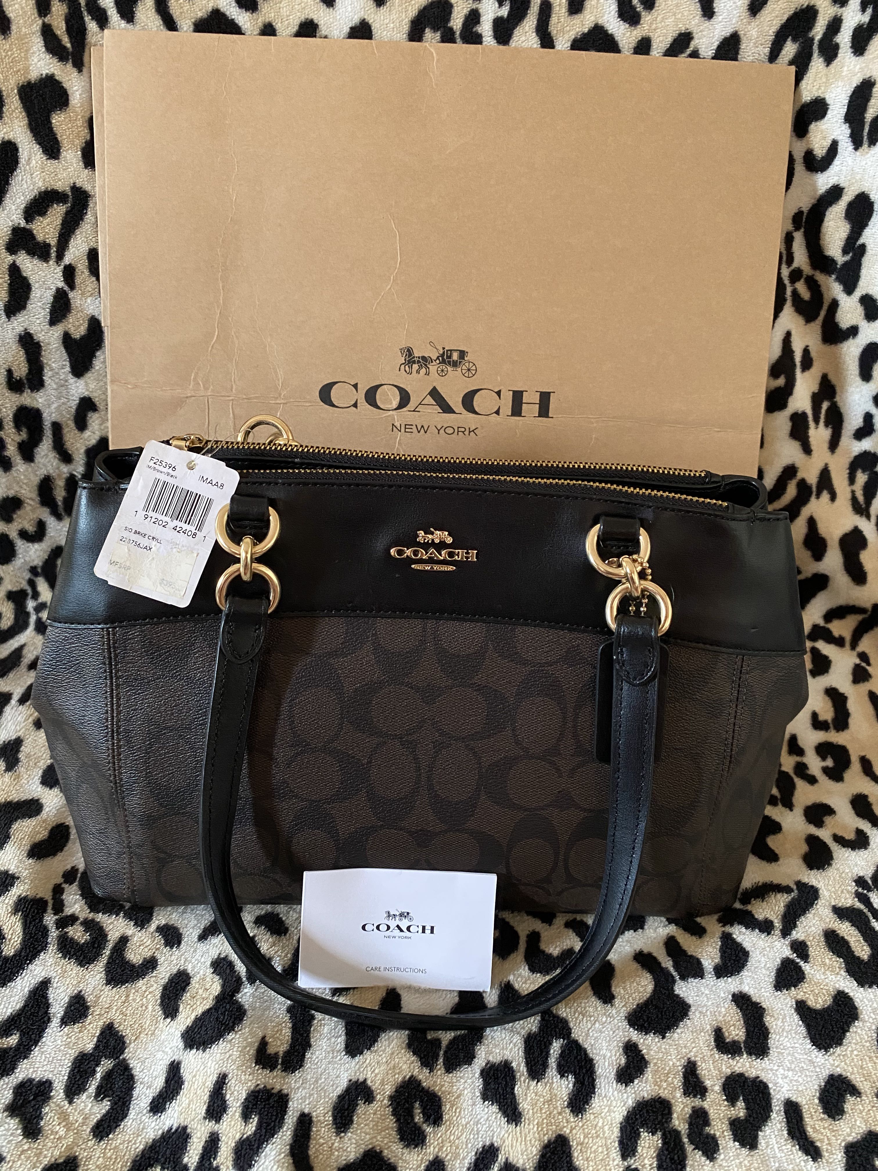 Coach brooke carryall clearance