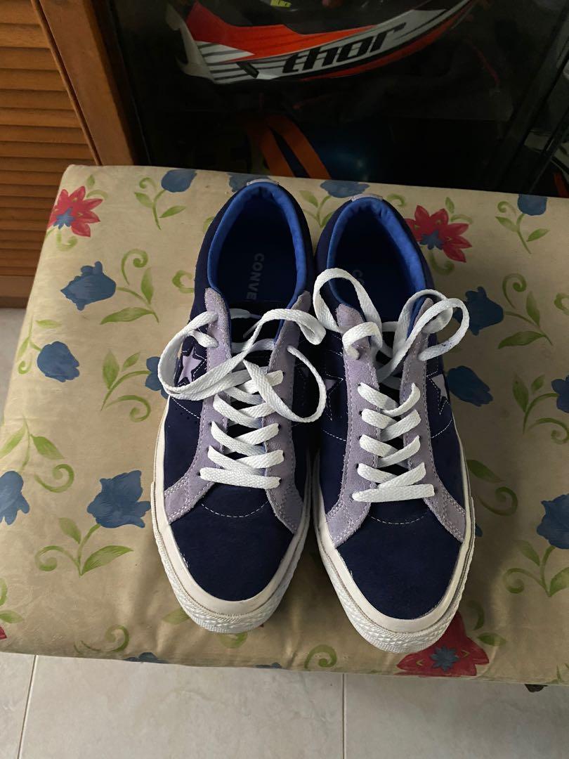 converse one star dark blue