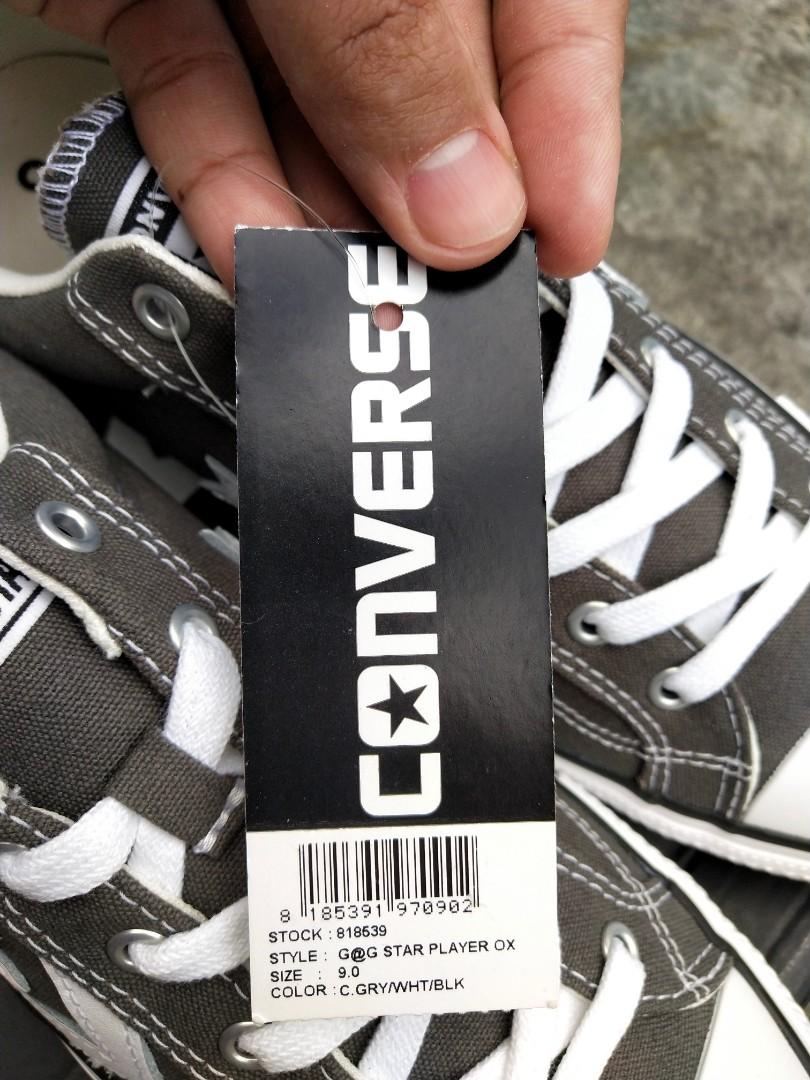 Converse star player ox carbon on sale