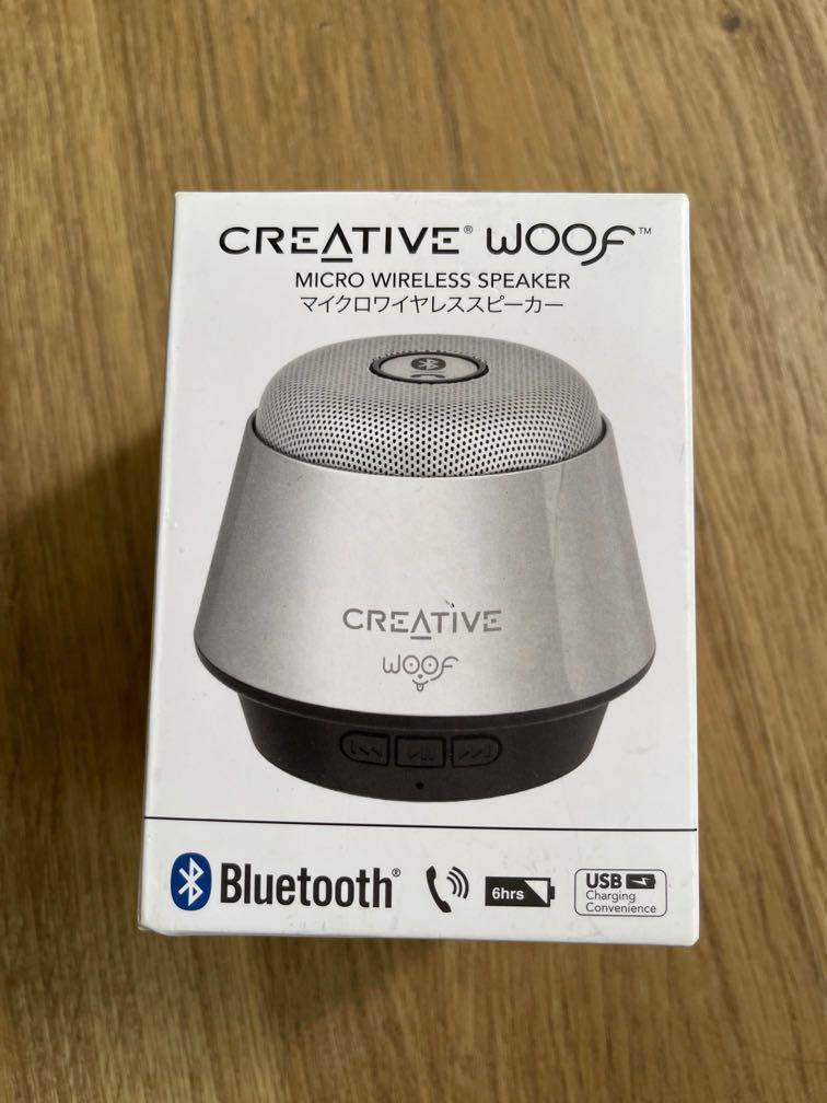 Creative woof Bluetooth speaker, Audio, Soundbars, Speakers