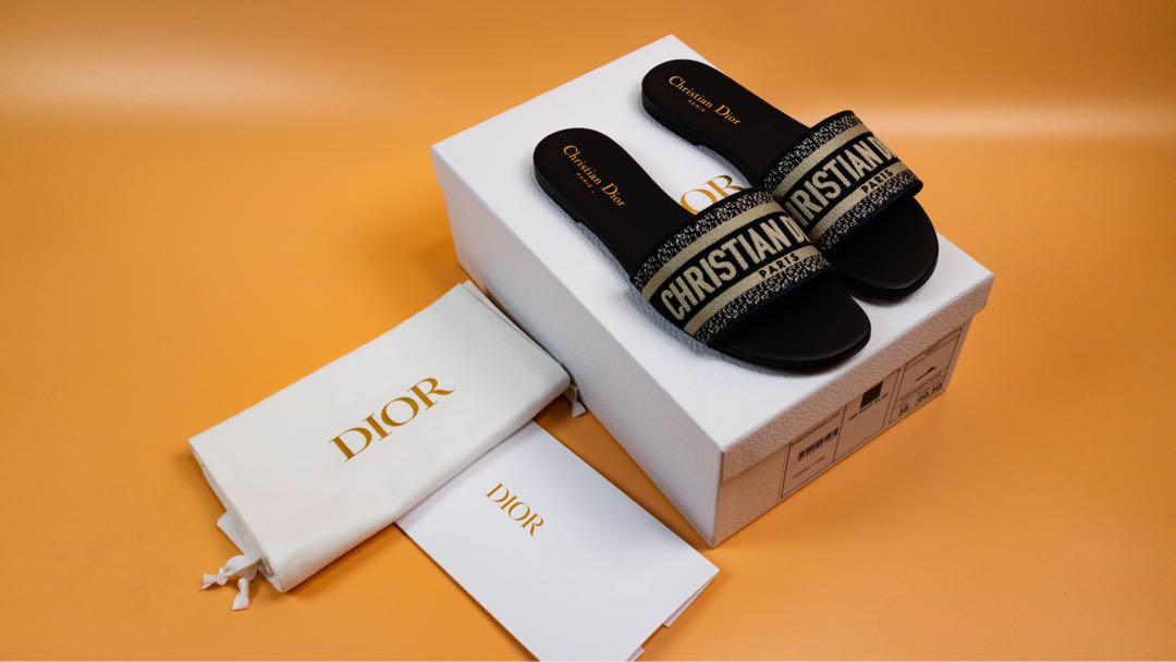 Dior sandals, Luxury, Sneakers u0026 Footwear on Carousell