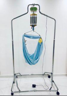 Electric Baby Cradle ( Stainless Steel)