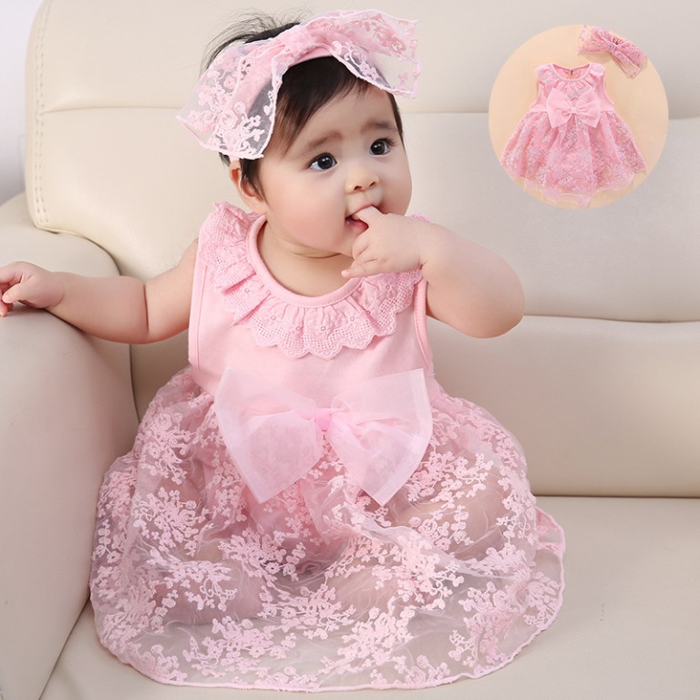 FREE Delivery Enchanting Girls Pink Princess Dress