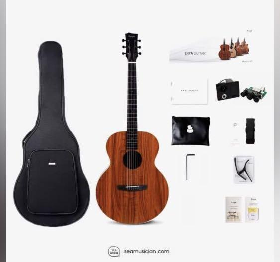 ENYA X1 Acoustic Travel Guitar FAST DEAL WITH DISCOUNT