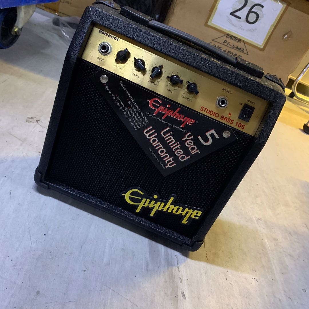 Epiphone studio store 10s amp