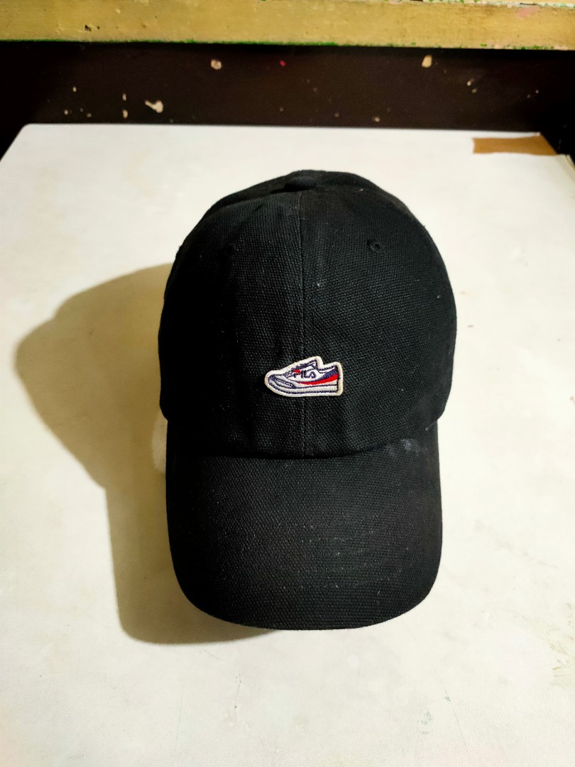 Fila dad hat, Fashion, Watches & Accessories, Caps & Hats on Carousell