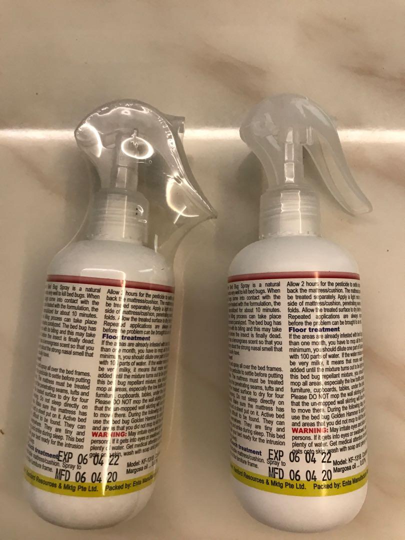 1 for 1 Golden hammer bed bug killer spray, Everything Else on Carousell