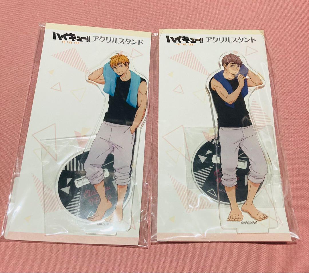 Haikyuu Miya Twins Acrylic Stand Set Hobbies Toys Toys Games On Carousell