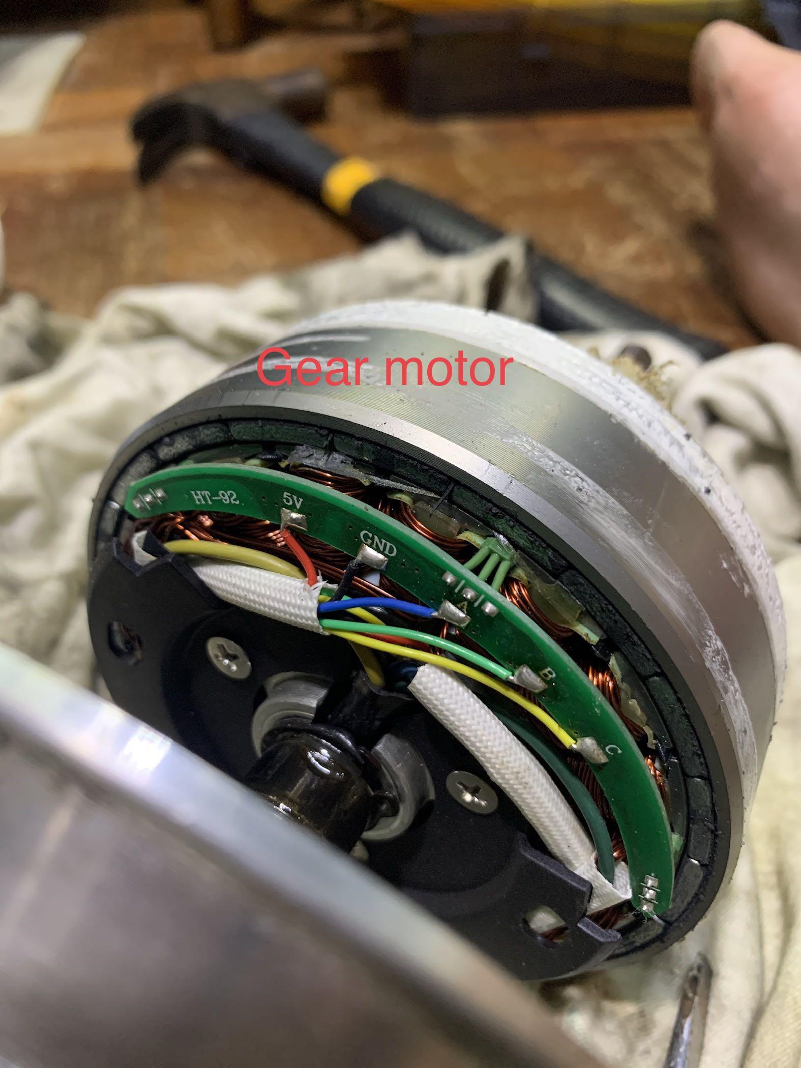 Hall sensor (Category: E-Scooters & E-Bikes) located in Singapore. Submitted by exodust (Listing ID 210939705, Image 3). Description: Hall sensor for brushless geared and brushless direct drive motor for replacement parts. for 12" HM motor $25 each hall.