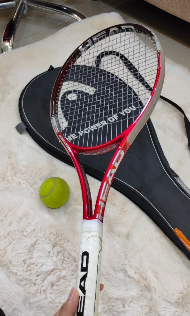 Head YouTek IG Prestige MP Tennis Racquet, Sports Equipment, Sports