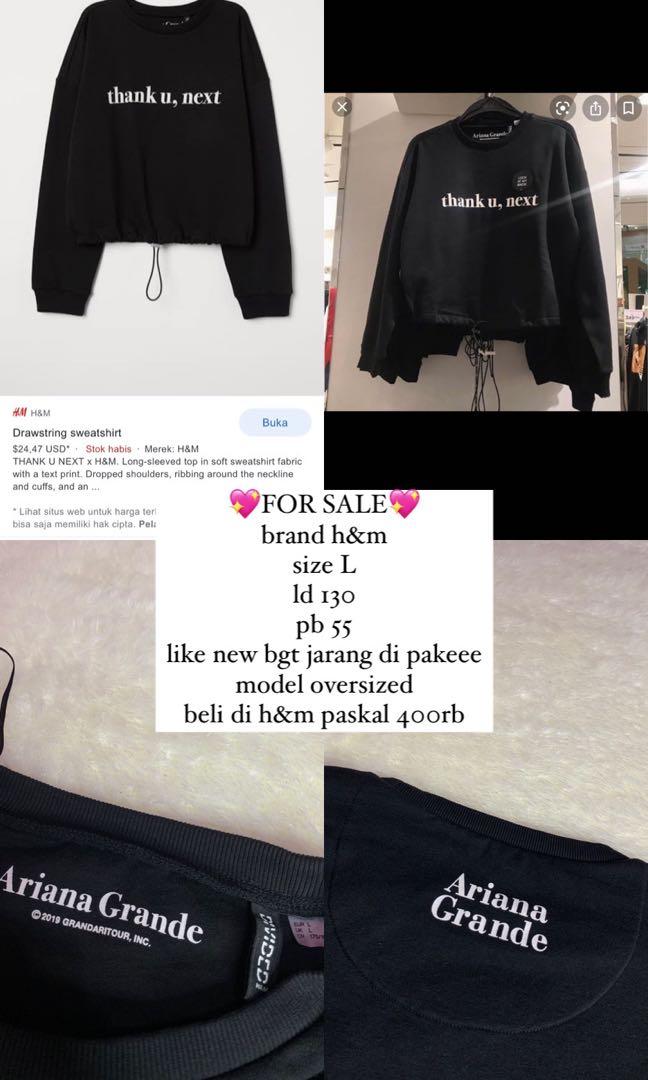 H and m sales thank u next