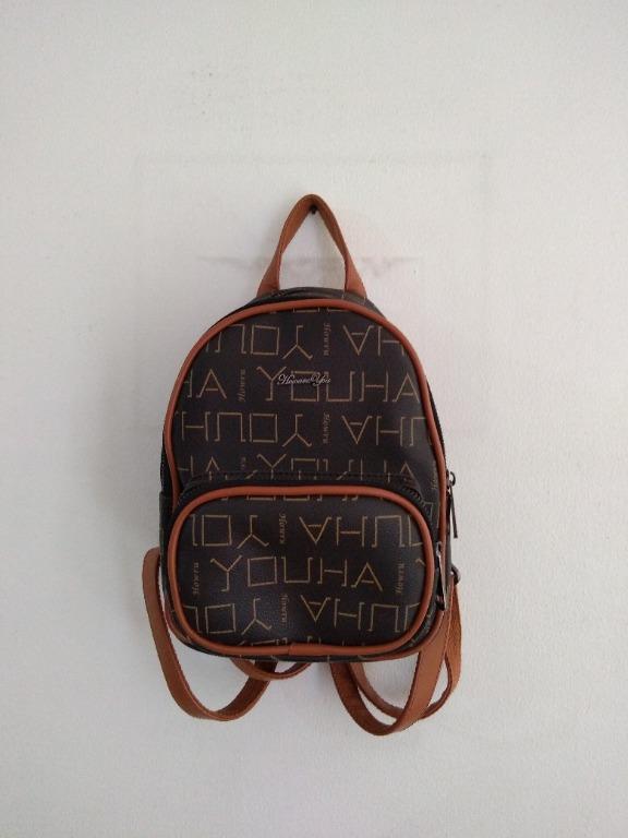 HRU (How Are You) Small Backpack (Category: Backpacks) located in Pasig City. Submitted by miacon (Listing ID 1076815984, Image 1). Description: Original Kindly check @cctotes.etc for the video of the product Thank you.