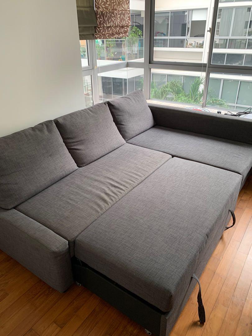 IKEA Friheten Lshaped Sofa bed with Storage, Furniture & Home Living