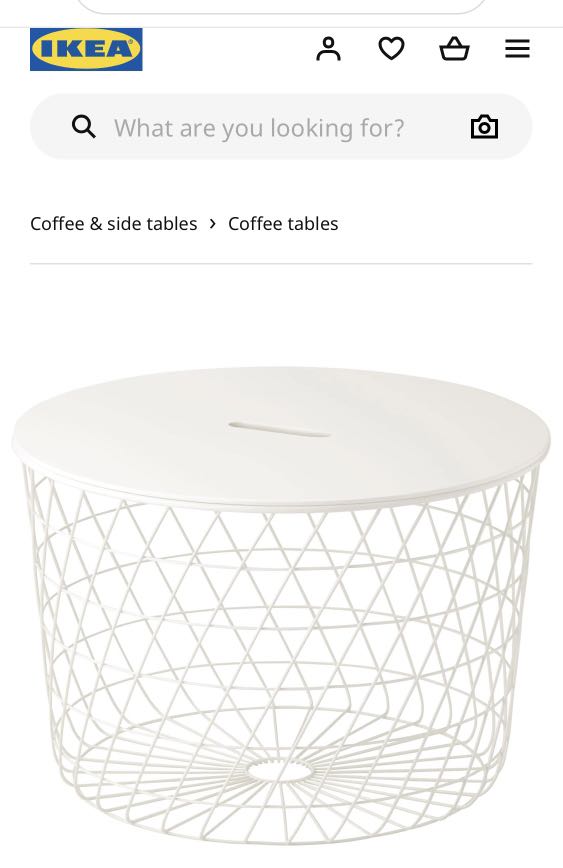 IKEA KVISTBRO coffee table 61cm, Furniture & Home Living, Furniture