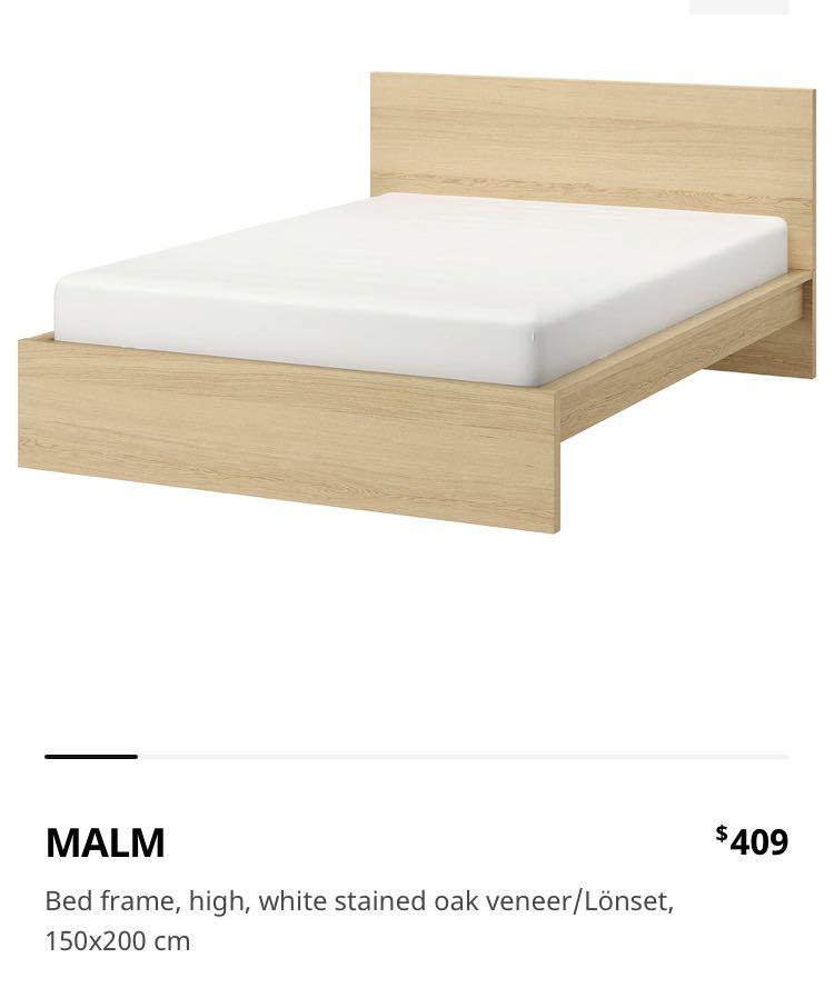 Ikea Malm Queen Bed Frame Free, How To Assemble A Queen Size Bed Frame