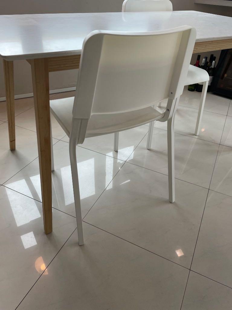 IKEA STENARED DINING TABLE TORES CHAIRS