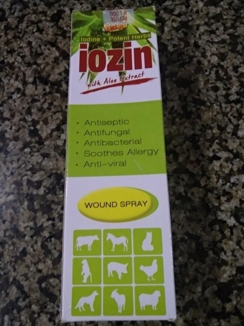 iozin wound spray