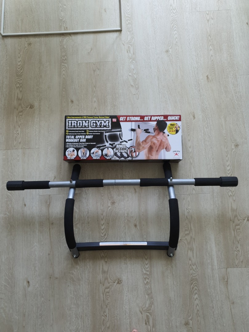 Iron Gym Total Upper Body Workout Bar