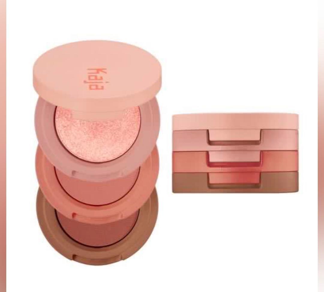 Kaja Beauty Bento Bouncy Shimmer Eyeshadow Trio Health Beauty Makeup On Carousell