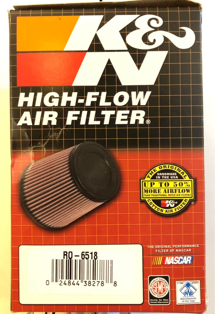 K&N air flow filter for Royal Enfield Interceptor, Announcements on