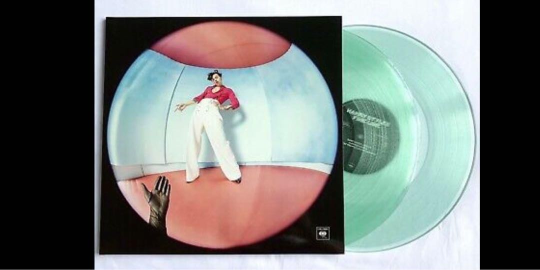 HARRY STYLES /LTD. EDITION CD GOLD DISC/RECORD/ FINE LINE