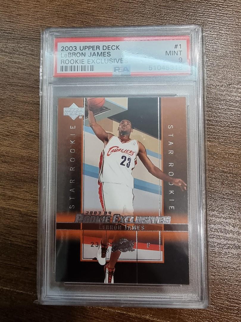 Lebron james rookie card psa 9, Hobbies & Toys, Toys & Games on