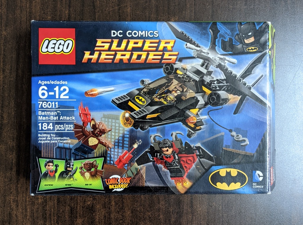  LEGO Superheroes 76011 Batman: Man-Bat Attack : Toys