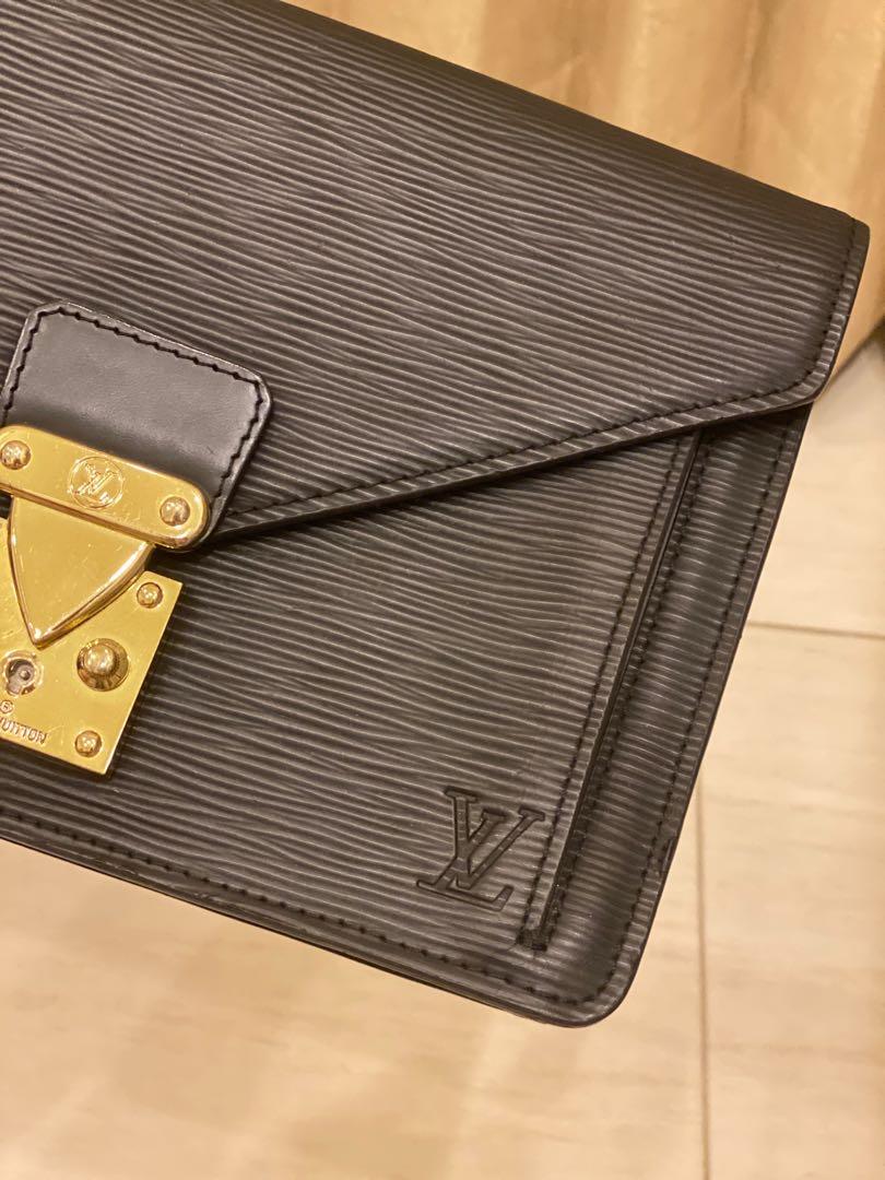 LOUIS VUITTON Epi Pochette Sellier Dragonne Clutch – Pretty Things