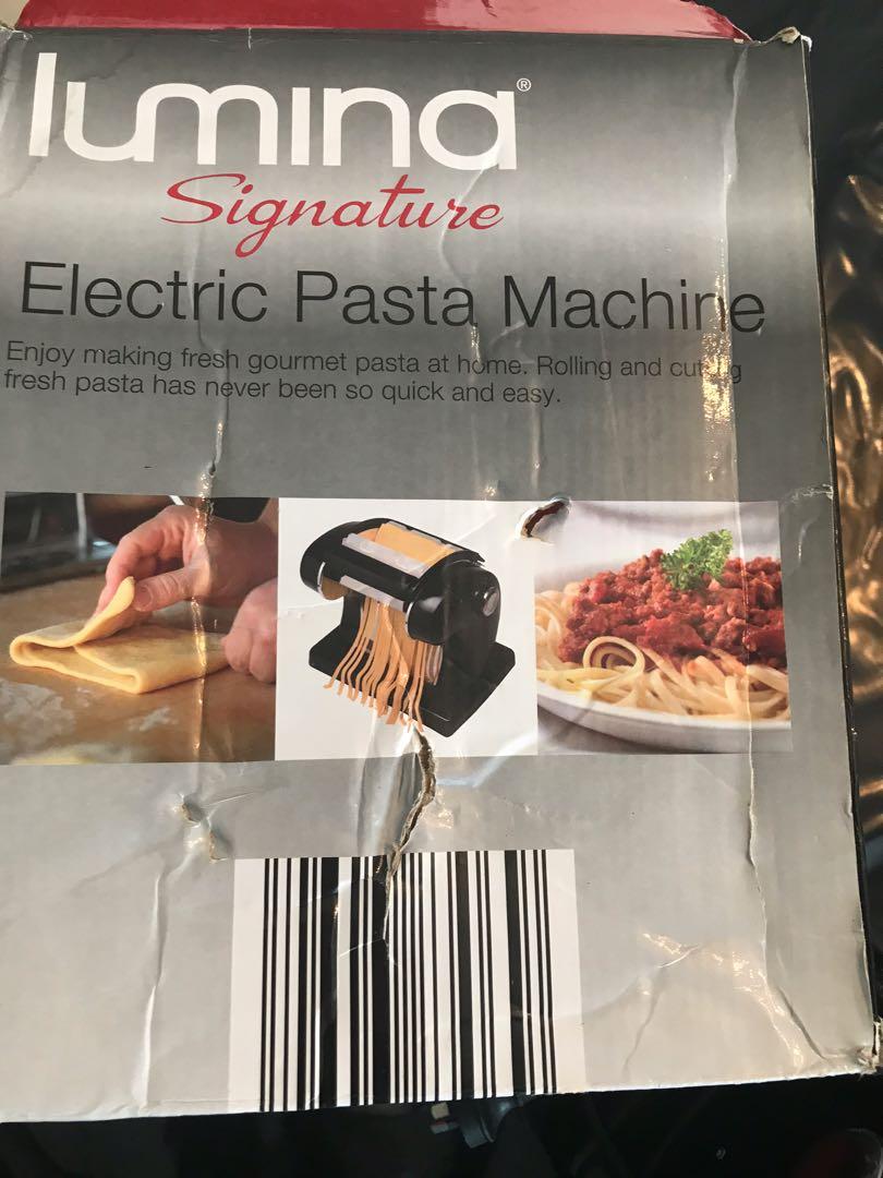 LUMIA SIGNATURE ELECTRIC PASTA MACHINE (imported from Australia), TV