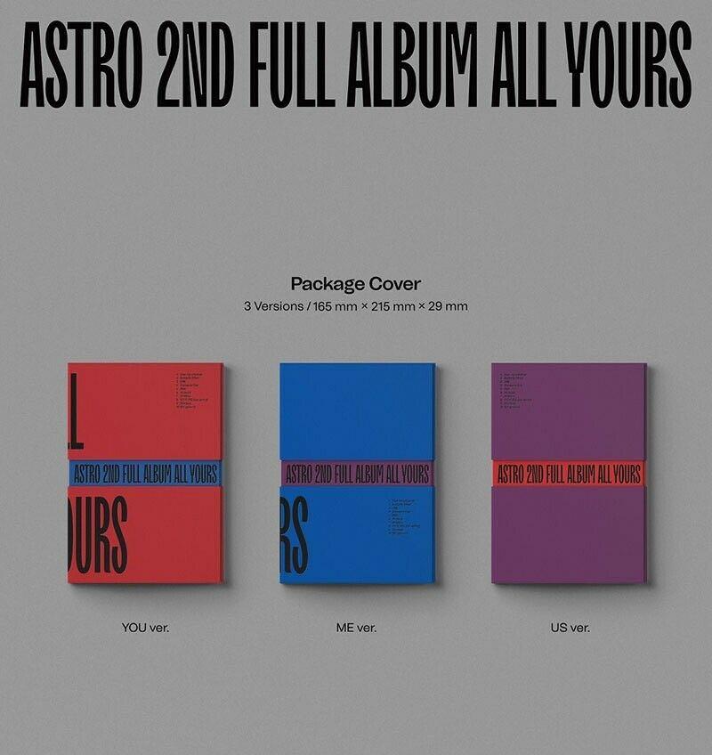 Astro Vol. 2 All Yours 韓國版CD 一張訂, 興趣及遊戲, 收藏品及紀念品