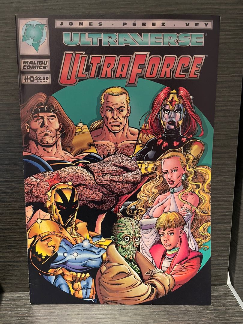 Malibu Comics Ultraverse Ultraforce 0 Books Stationery Comics Manga On Carousell