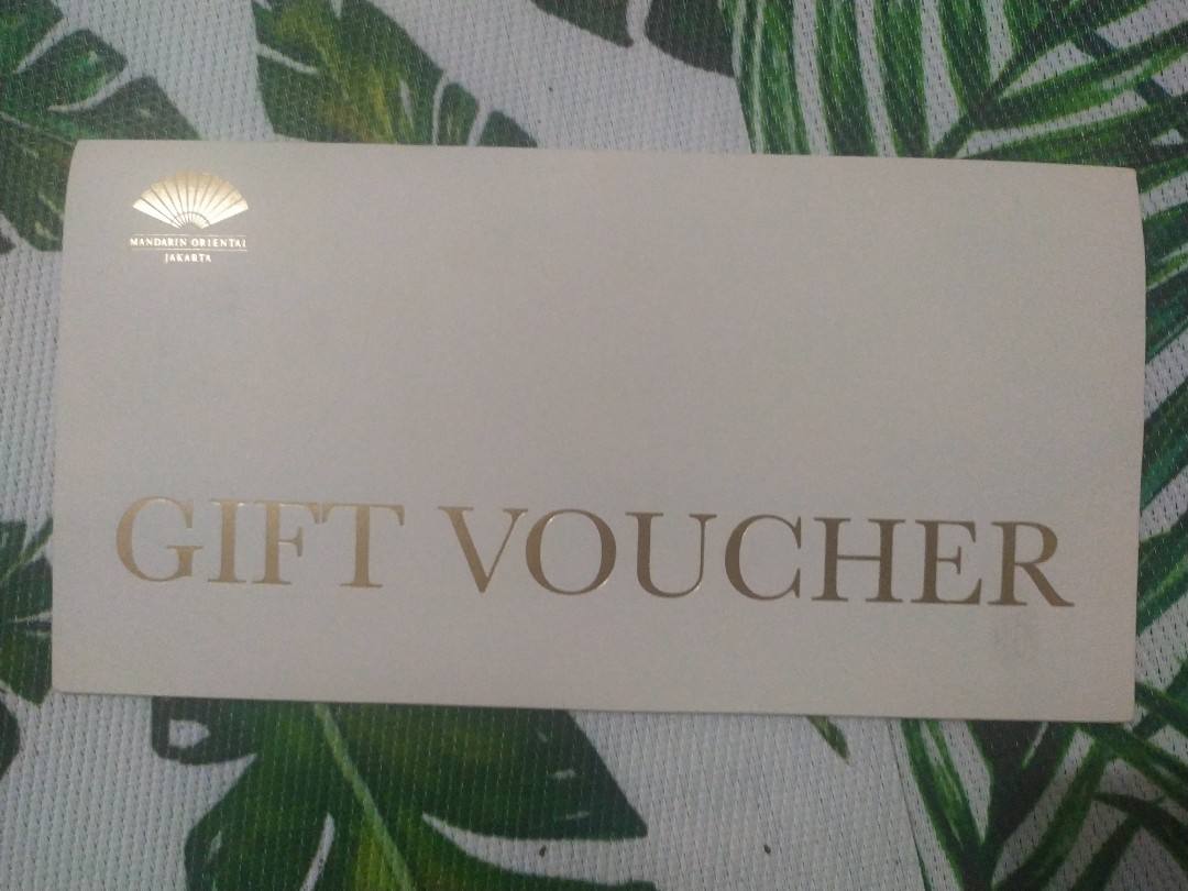 Mandarin Hotel gift voucher, Tiket & Voucher, Kartu Hadiah & Voucher di