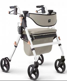 Medline Empower Rollator with Microban-Treated Touch Points and Seat