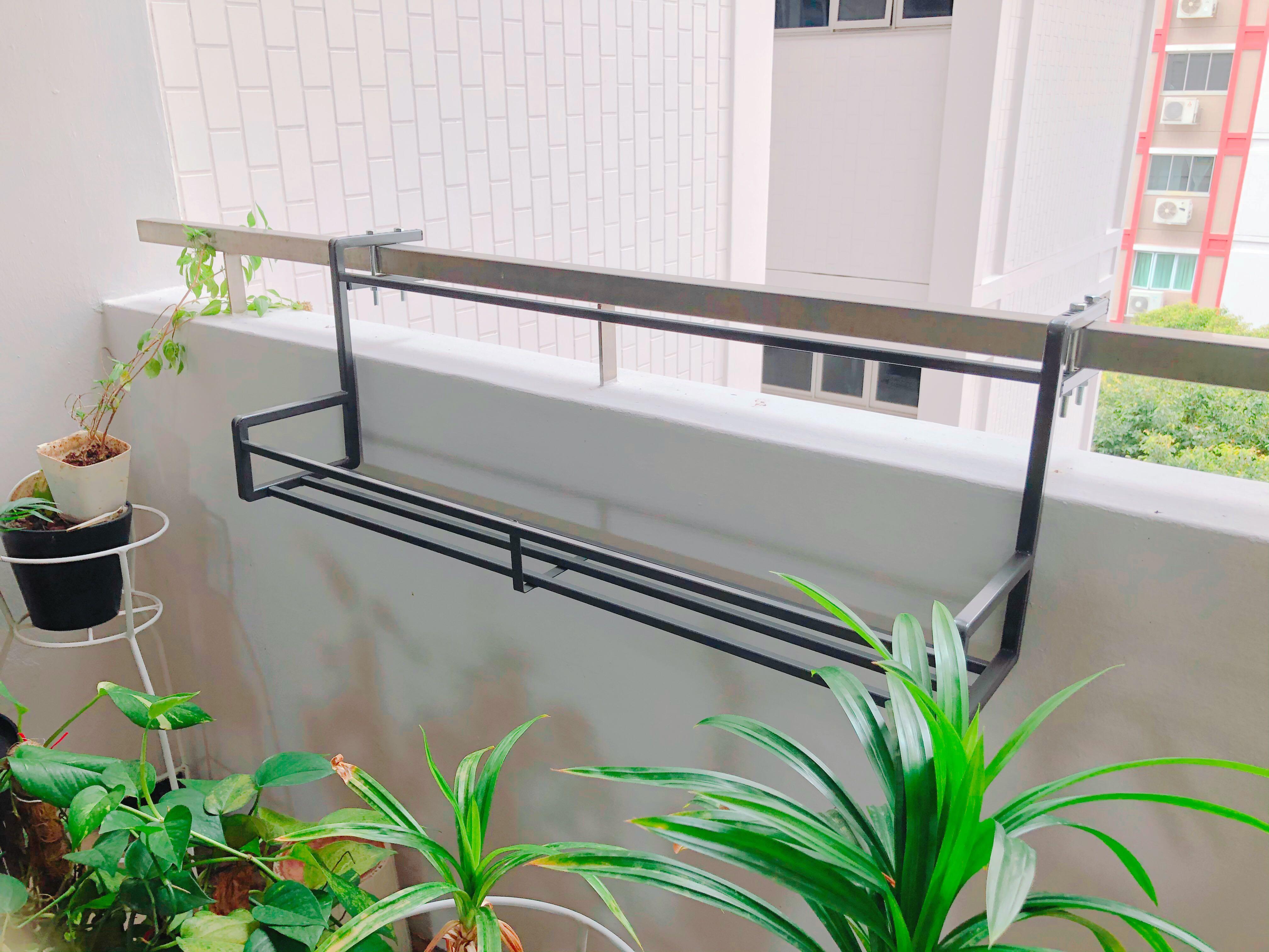 Modern Heavy Duty MIni Standard Plant rack balcony Display shelf for ...