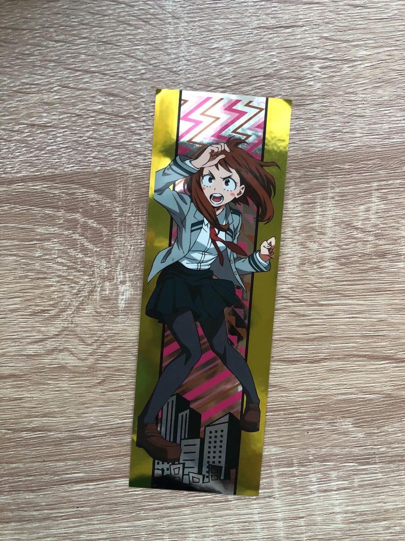 My Hero Academia Sticker ochako uraraka, Hobbies &amp; Toys, Stationary ...