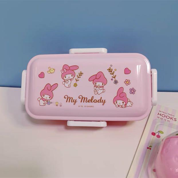 My Melody Lunch Box 525Ml (Can Microwave), Furniture & Home Living,  Kitchenware & Tableware, Food Organisation & Storage On Carousell
