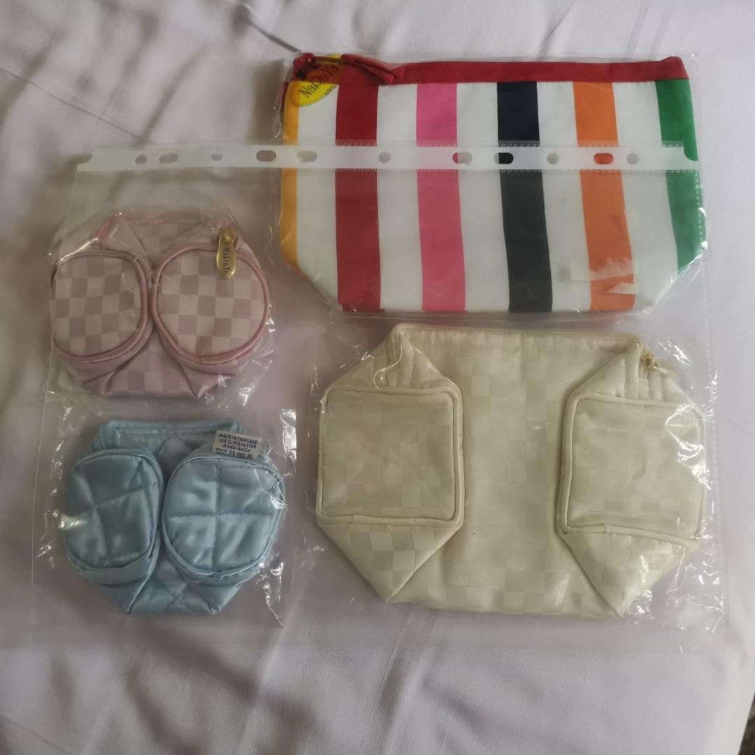 NaRaYa bags (Category: Tote Bags) located in Singapore. Submitted by lml_low (Listing ID 1076745708, Image 3). Description: All for $10. All brand new still sealed in plastic. 3rd picture I put a clear A4 protector sheet over it for size references....
