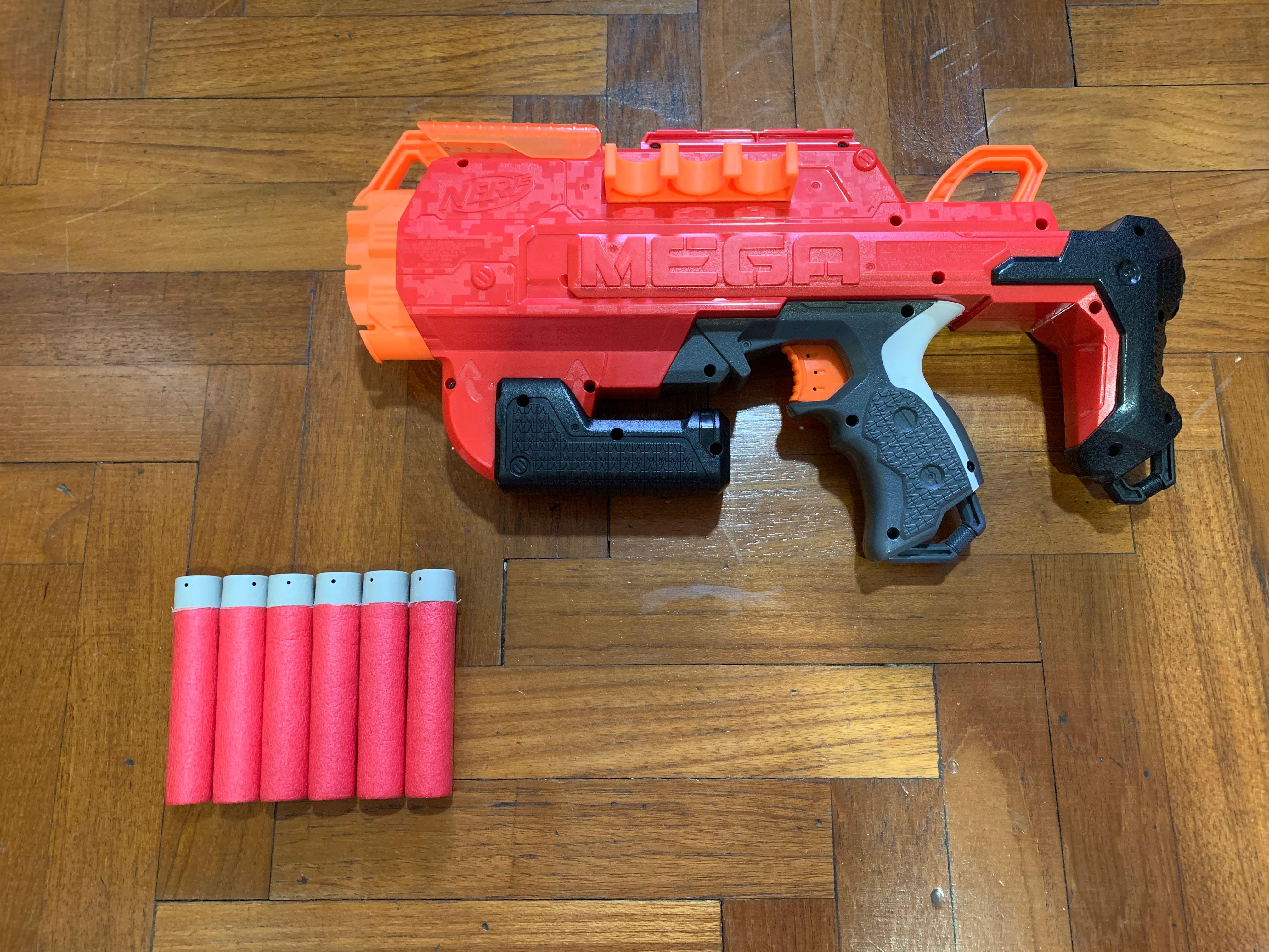 Nerf Dardos Mega Nerf Accustrike Mega Bulldog Pistola De Dardos