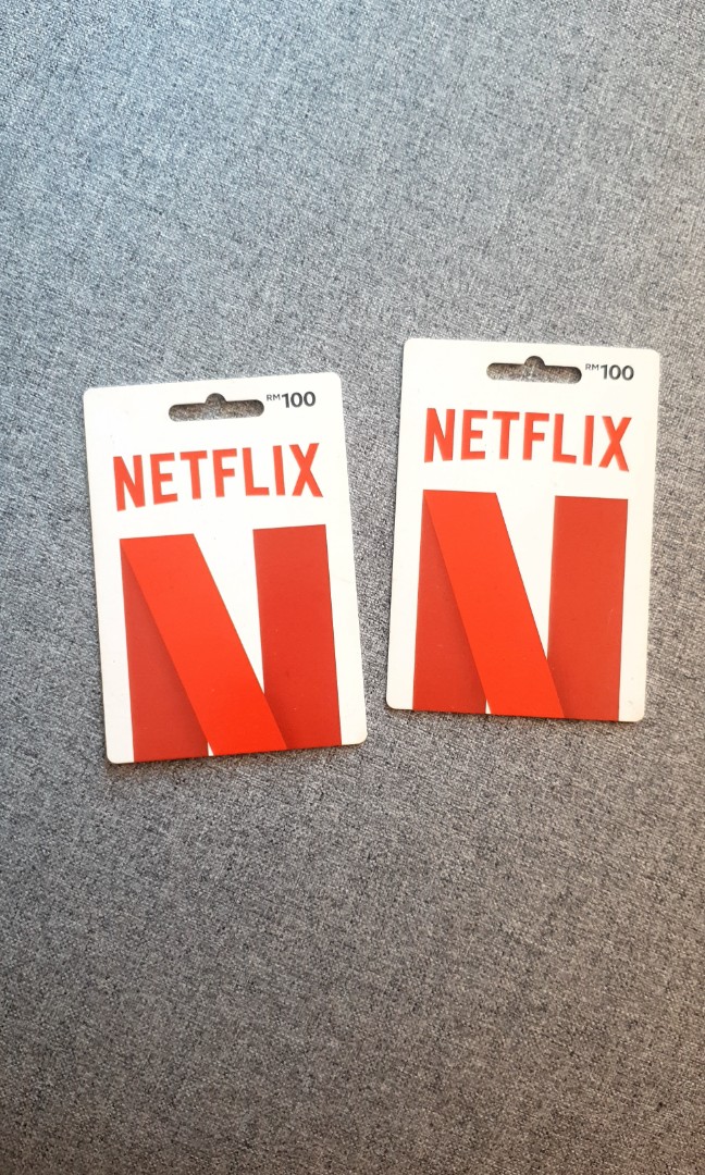 Netflix voucher, TV & Home Appliances, TV & Entertainment, TV on Carousell