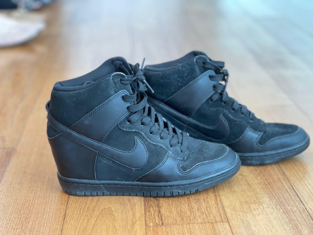 womens nike wedge sneakers