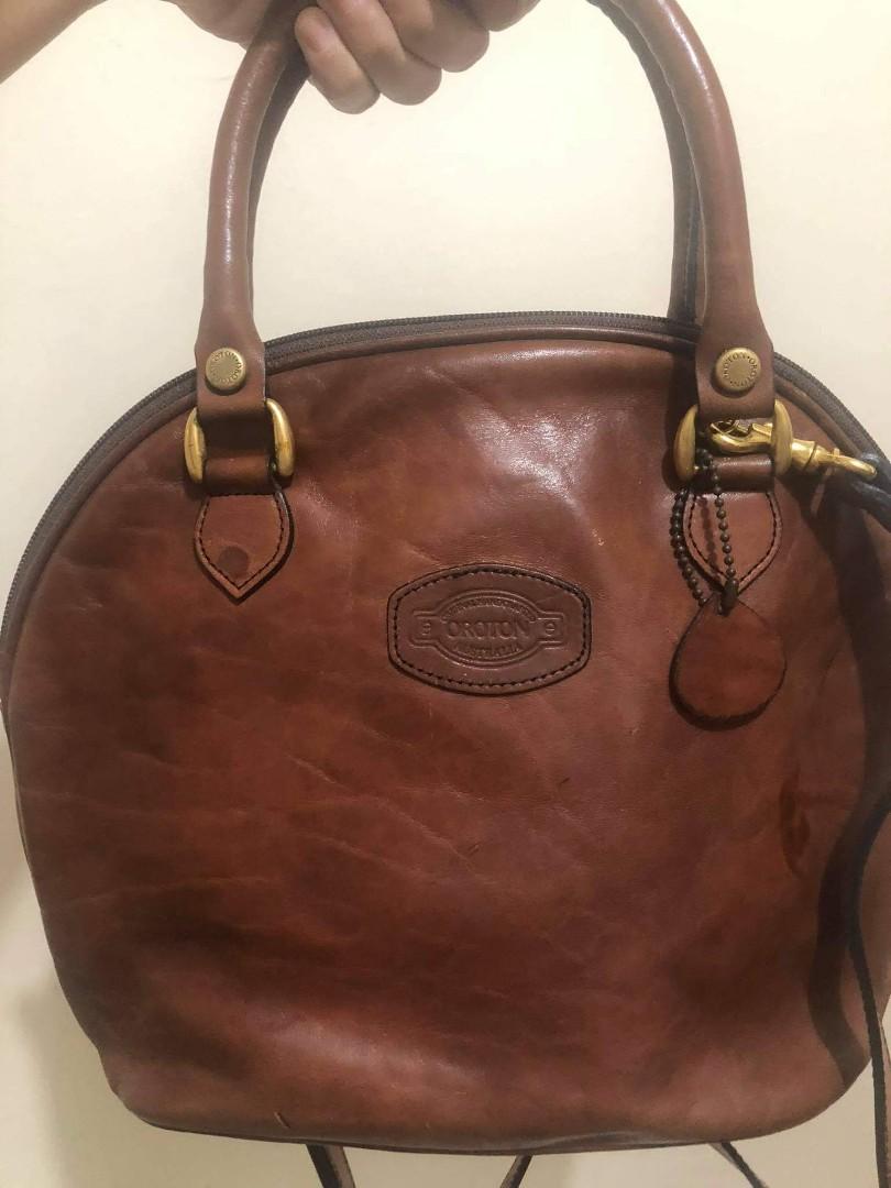 OROTON AUSTRALIA AUSTRALIAN LEATHER CROSSBODY PURSE BAG. ALMA STYLE